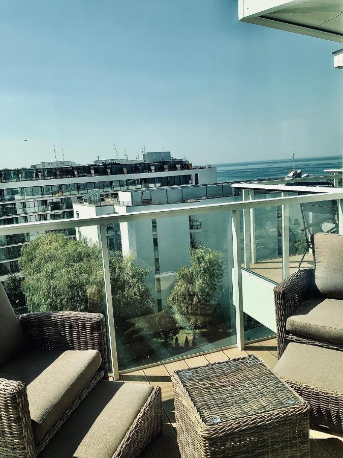 Prywatny Apartament Z Widokiem Na Morze Seaside Park Kolobřeh Exteriér fotografie